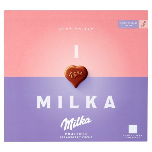 Milka dessert I Love Milka strawberry - 110g