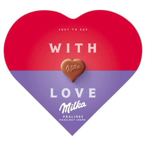 Milka dessert heart hazelnut - 44g