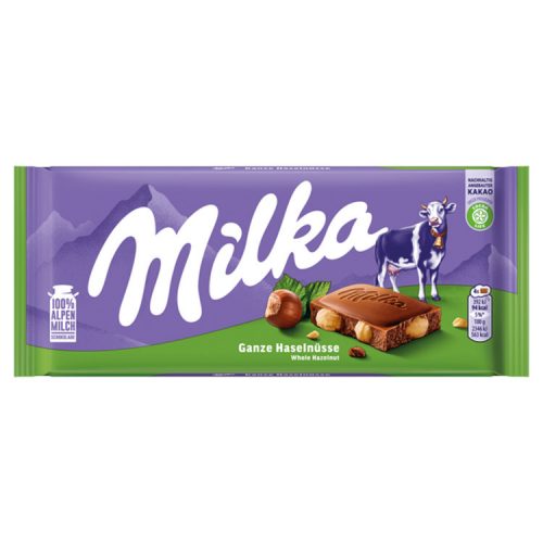 Milka milk chocolate bar - 100g