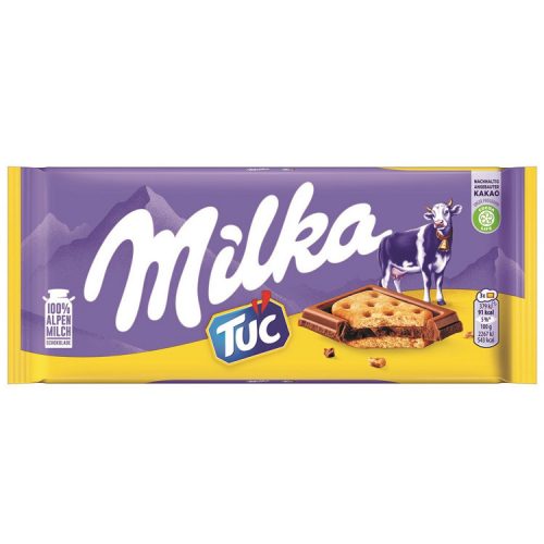 Milka TUC chocolate bar - 87g