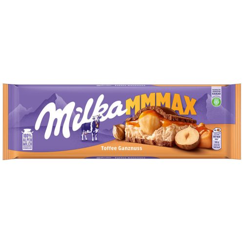 Milka toffee bars with whole hazelnuts - 300g