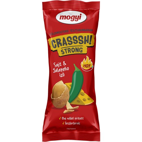 Crassh Strong tea-covered peanut cheese-jalapeno - 60g