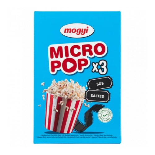 Mogyi micro popcorn salty 3x100 - 300g