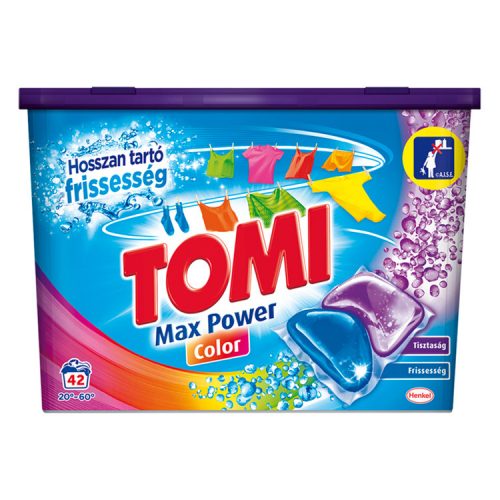 Tomi washing capsules color - 42 pcs