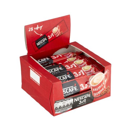 Nescafe 3in1 classic boxed, 28 pcs - 476g