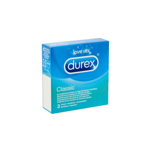 Durex Classic condoms - 3 pcs