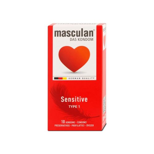 Masculin rubber condom 1 super thin - 10 pcs