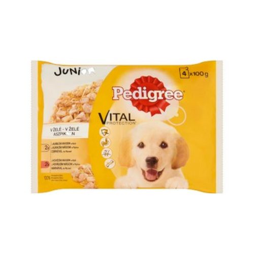 Pedigree chicken-rice-beef-rice 4 pcs junior - 400g