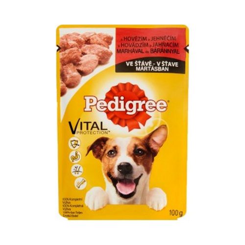 Pedigree beef and lamb in a bag - 100g