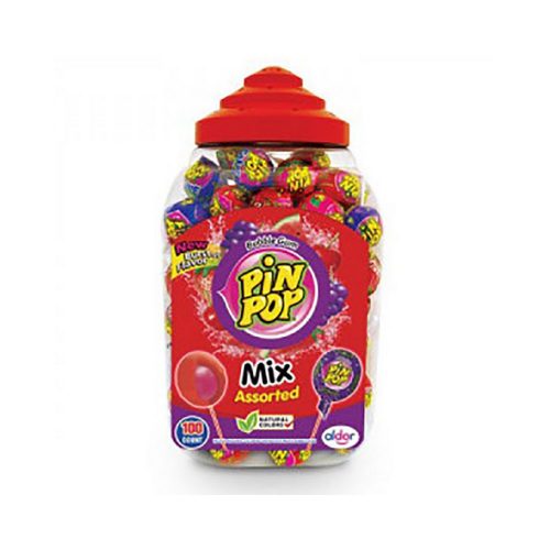 Pinpop assorted lollipops - 1800g