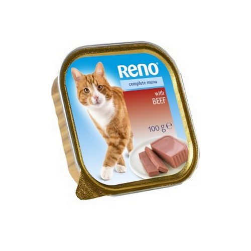 Reno Cat food Beef - 100g