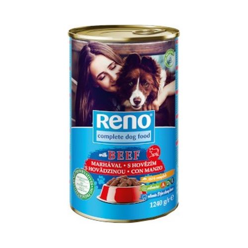 Reno wet dog beef - 1240g