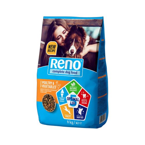 Reno dry dog poultry and vegetables - 8kg