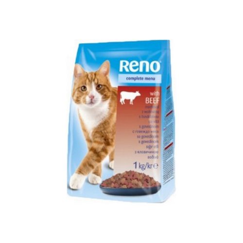 Reno Cat food Beef - 1000g