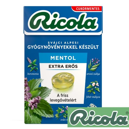 Ricola Extra Strong Menthol - 40g