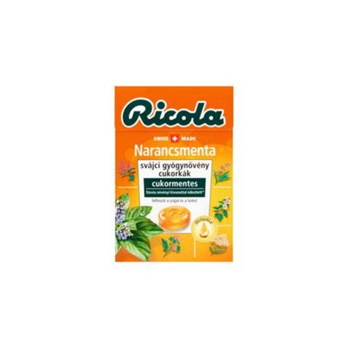 Ricola ginger-orange mint flavored candy - 40g