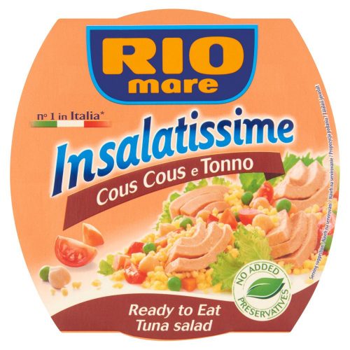 Rio Mare insalatissime tuna salad with couscous - 160g