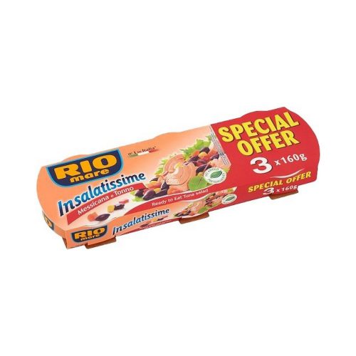 Rio mare insalatissime tuna salad Mexican - 3x160g