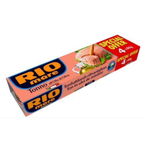 Rio mare tuna pieces in olive oil - 4x80g