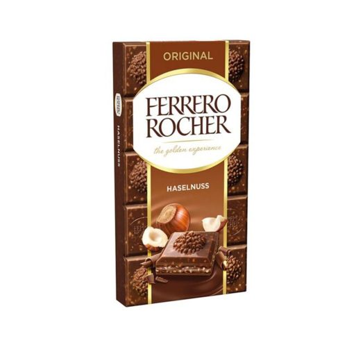 Ferrero Rocher hazelnut milk chocolate - 90g