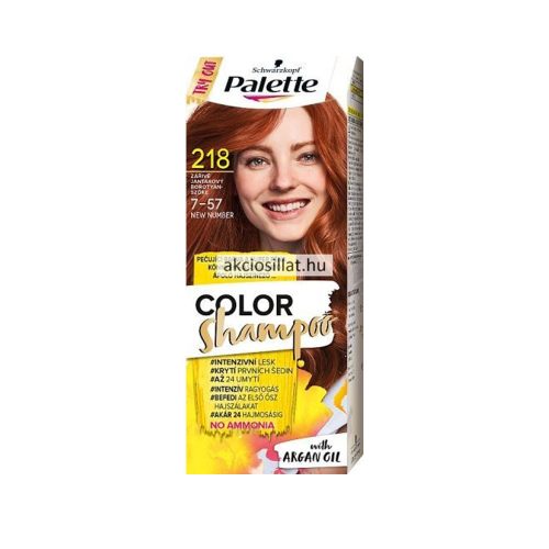 Palette coloring shampoo amber blonde - 1pc