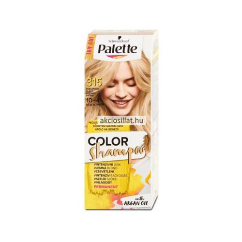 Palette coloring shampoo pearl blonde - 1pc