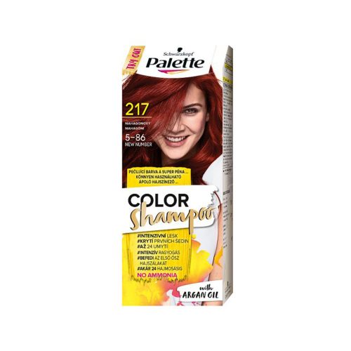 Palette coloring shampoo mahogany - 1pc