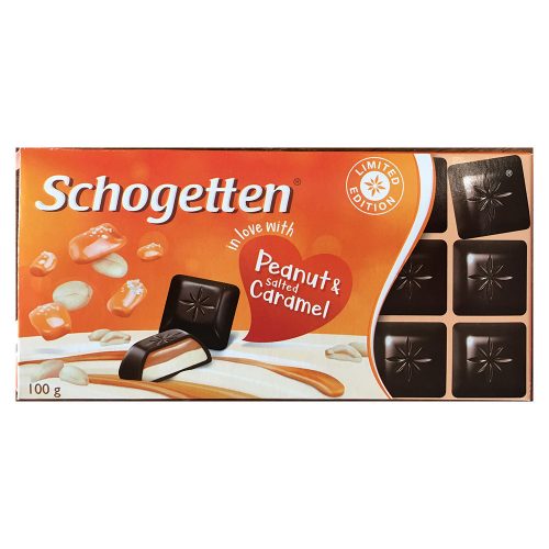 Schogetten chocolate bar with salted hazelnut cream - 100g