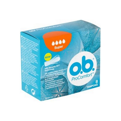 O. B. tampon procomfort super - 8 pcs