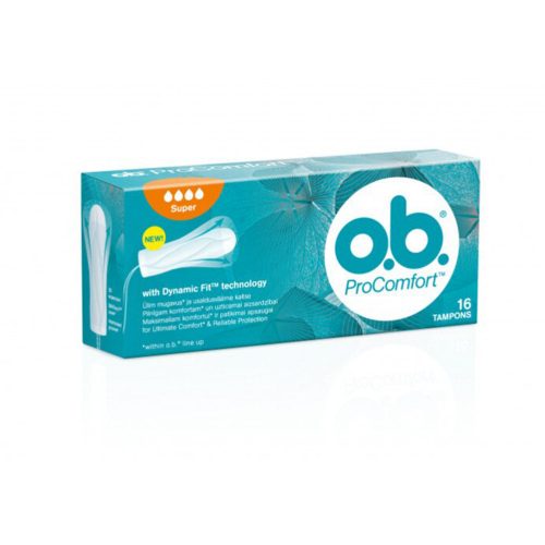 O. B. tampon procomfort super - 16 pcs