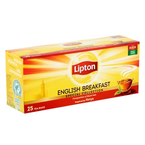 Tea LIPTON black english breakfast 25 filter - 50g