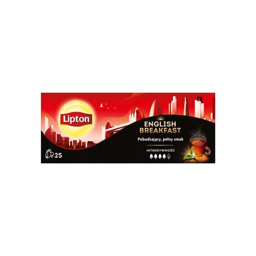 Lipton black tea 25 filters English Breakfast - 50g