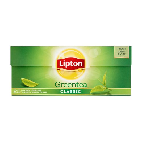 Lipton green natural 25 filter - 33g