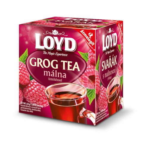 Loyd grog tea with raspberry flavor - 30g