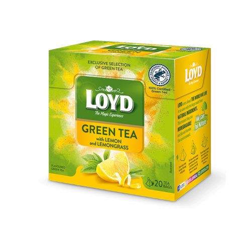 Loyd pyramid tea green lemon - 30g