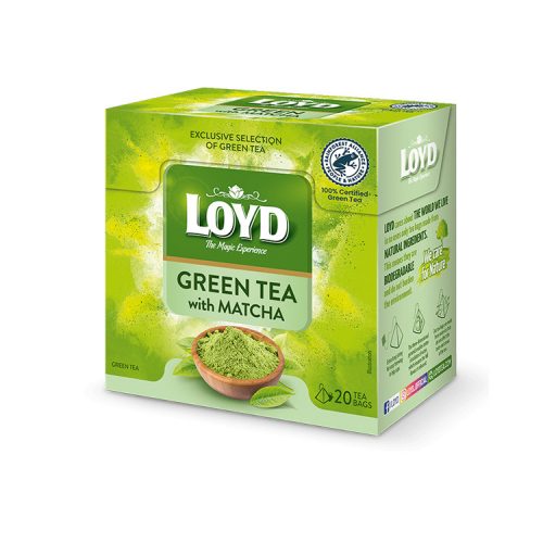 Loyd pyramid tea green match - 30g