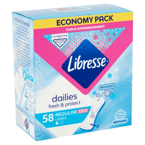 Libresse hygiene pads normal deo fresh - 58 pcs