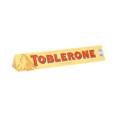 Toblerone milk chocolate with honey almonds - 100g