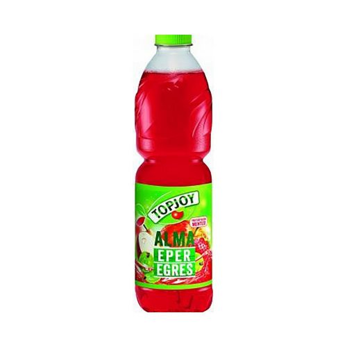 Topjoy soft drink with apple-strawberry-gooseberry flavor - 1500ml