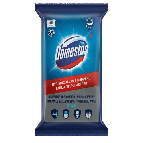 Domestos hygienic wipes ocean - 60 pcs