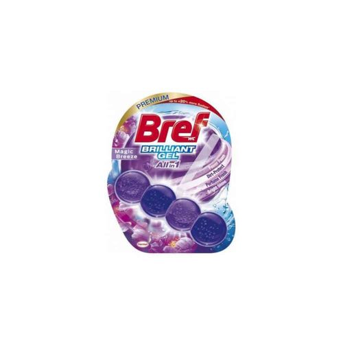 Bref Brillant toilet freshener Magic Breeze (purple) - 42g