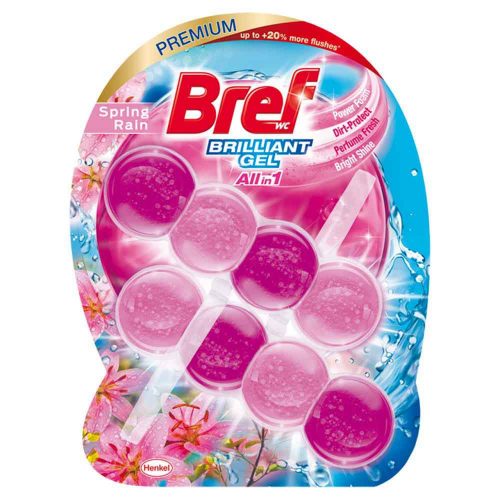 Bref toilet freshener Spring Rain (rose) - 42g