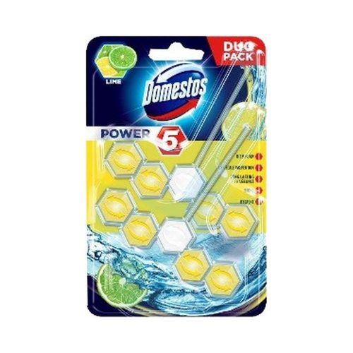 Domestos toilet rod lime - 2x55g