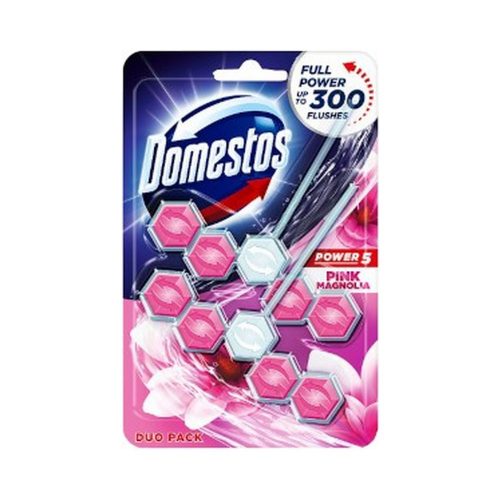 Domestos toilet rod pink magnolia - 2x55g