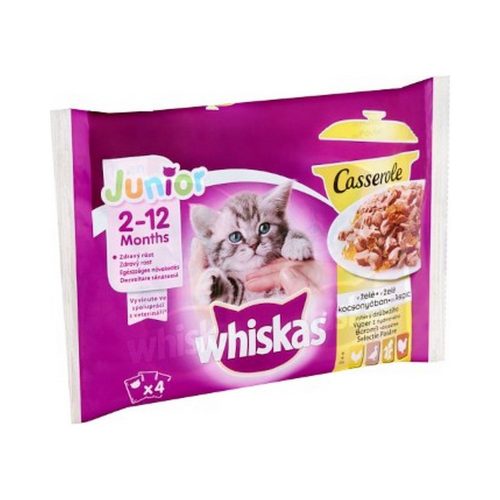 Whiskas wing casserole junior 4x85g - 340g