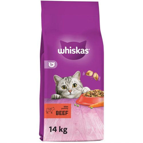 Whiskas dry beef - 14000g