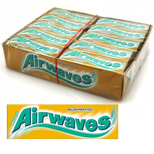 Wrigley's airwaves chewing gum melon menthol (30 packs) - 420g