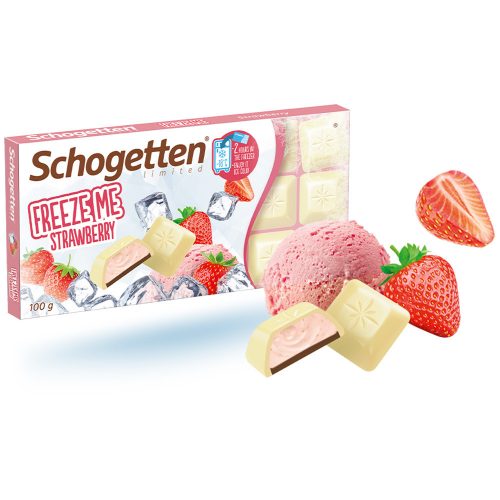 Schogetten Freeze Me Strawberry - 100g