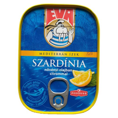 EVA sardines in vegetable oil with lemon - 100g