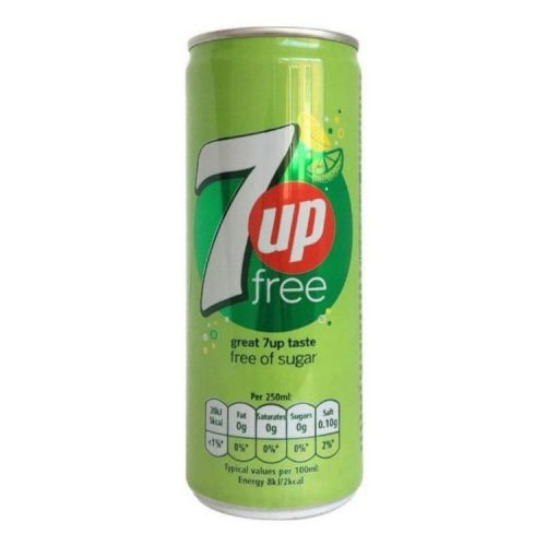 7UP free in a box - 330ml